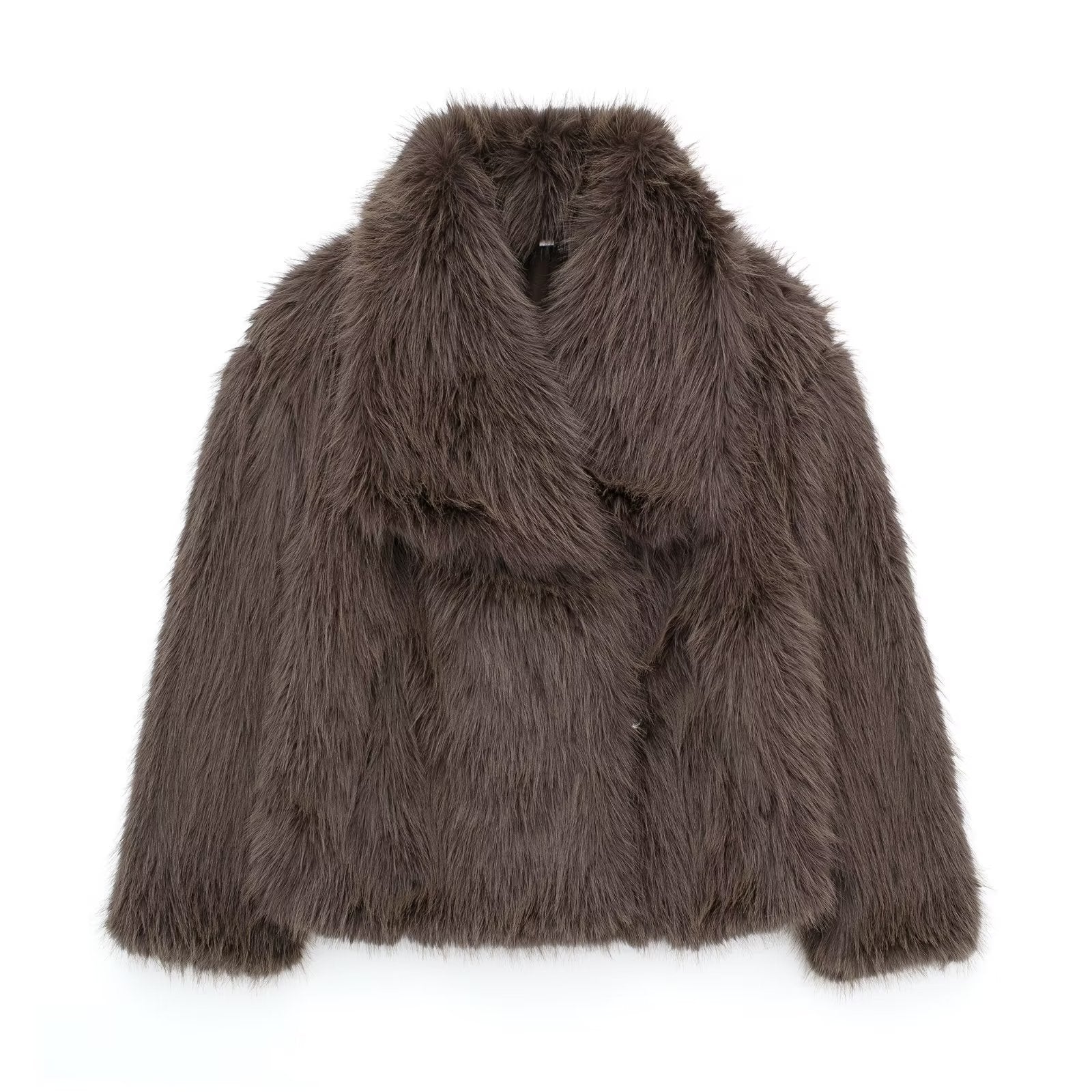 VICKY | Chaqueta de pelo sintético elegante y cálida