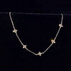 ESTELA | Collar vintage con trébol de cuatro hojas