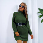 TALMA | Vestido jersey de punto cálido para mujer