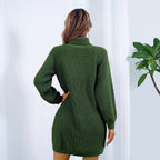 TALMA | Vestido jersey de punto cálido para mujer