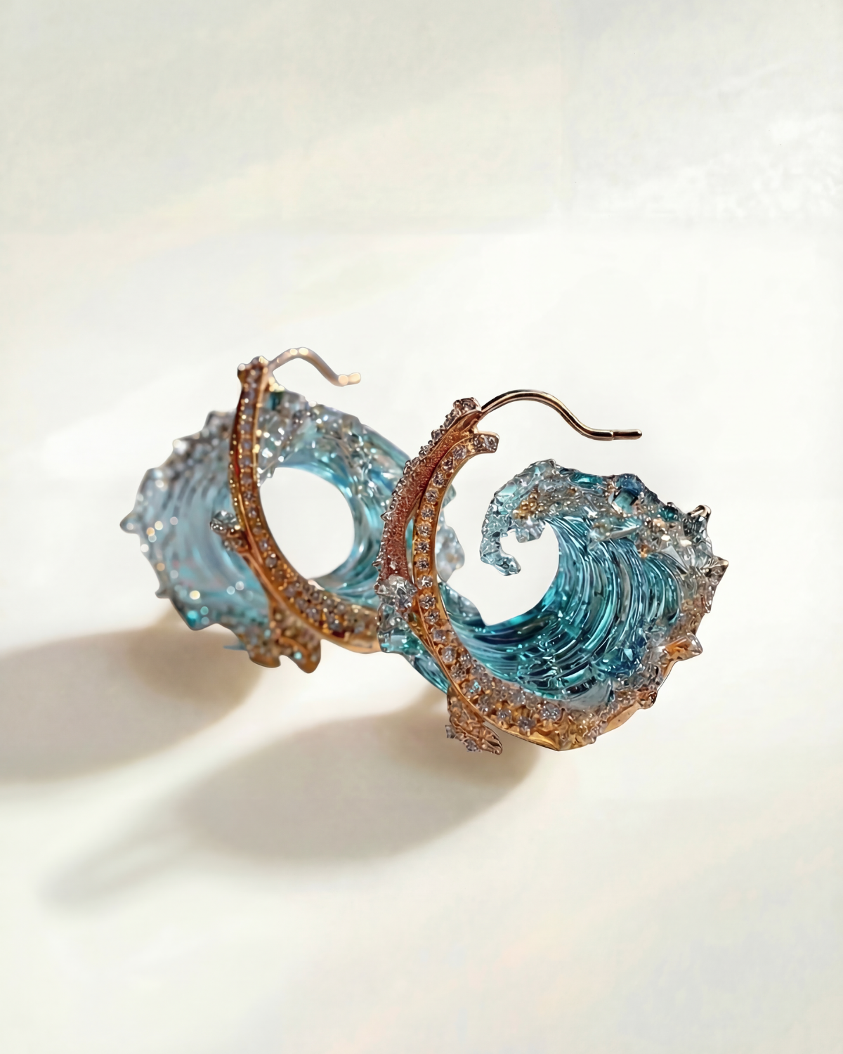 AURELIA | Pendientes Ola de Luz