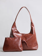 DRAVIA | Bolso tote de cuero envejecido