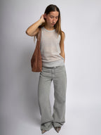 KAELIS | Bolso tote de cuero de ante