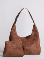 KAELIS | Bolso tote de cuero de ante