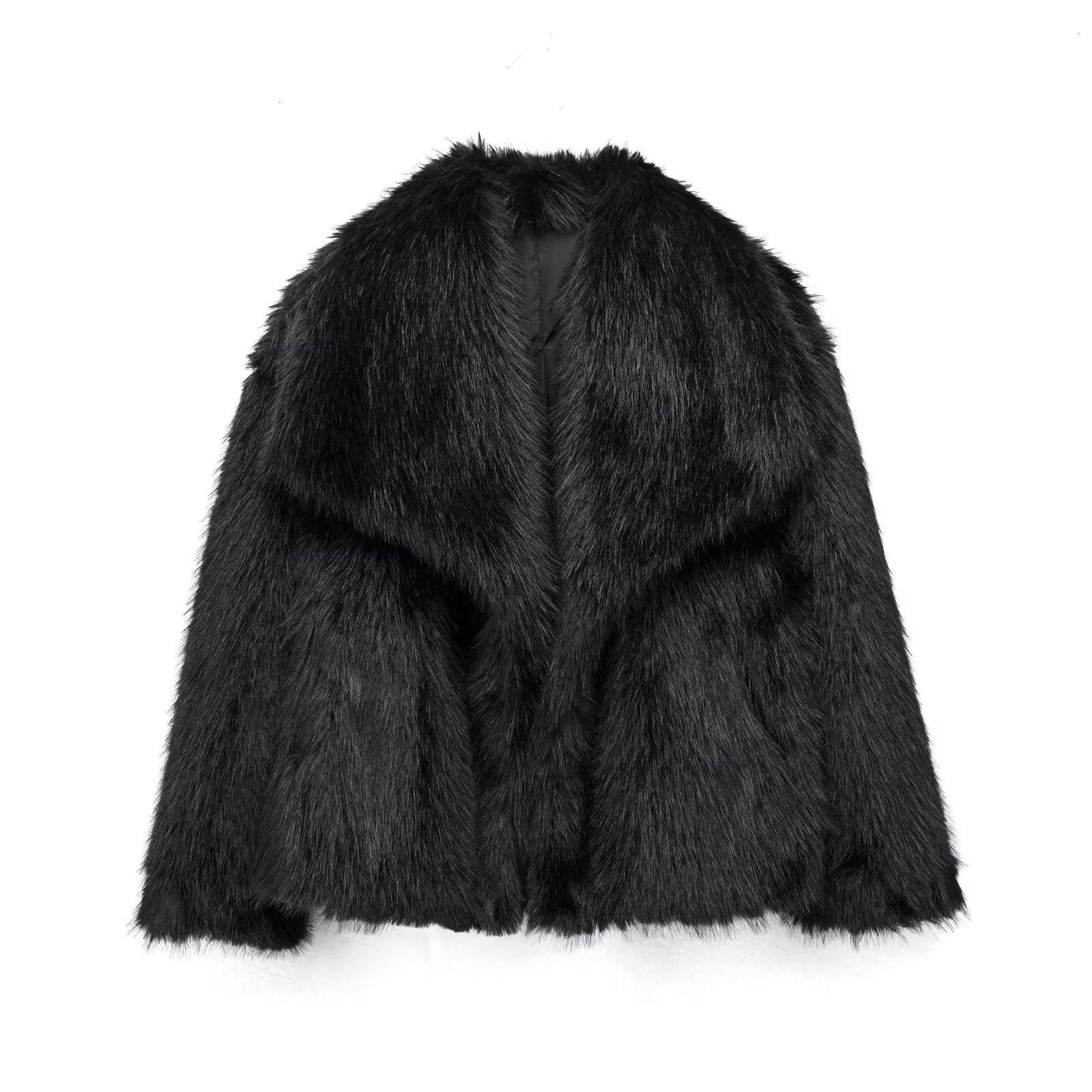 VICKY | Chaqueta de pelo sintético elegante y cálida