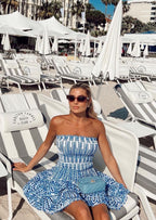 SOL | Vestido Corto Veraniego de Bordado Inglés
