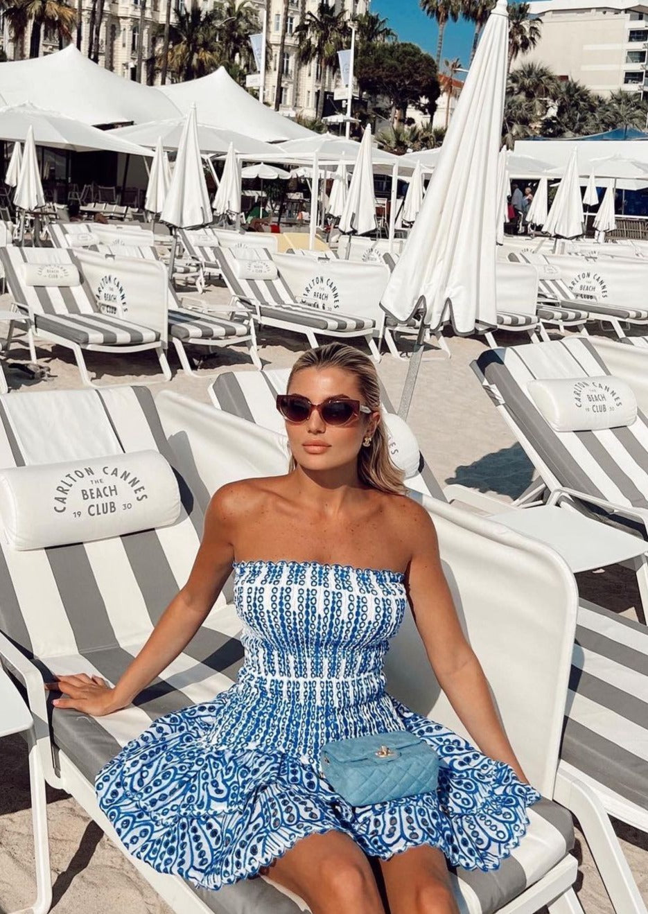 SOL | Vestido Corto Veraniego de Bordado Inglés