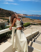 BEATRIX | Conjunto de Top y Falda Boho Elegante
