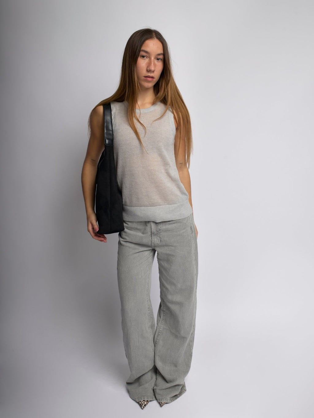 KAELIS | Bolso tote de cuero de ante