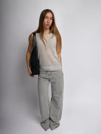 KAELIS | Bolso tote de cuero de ante