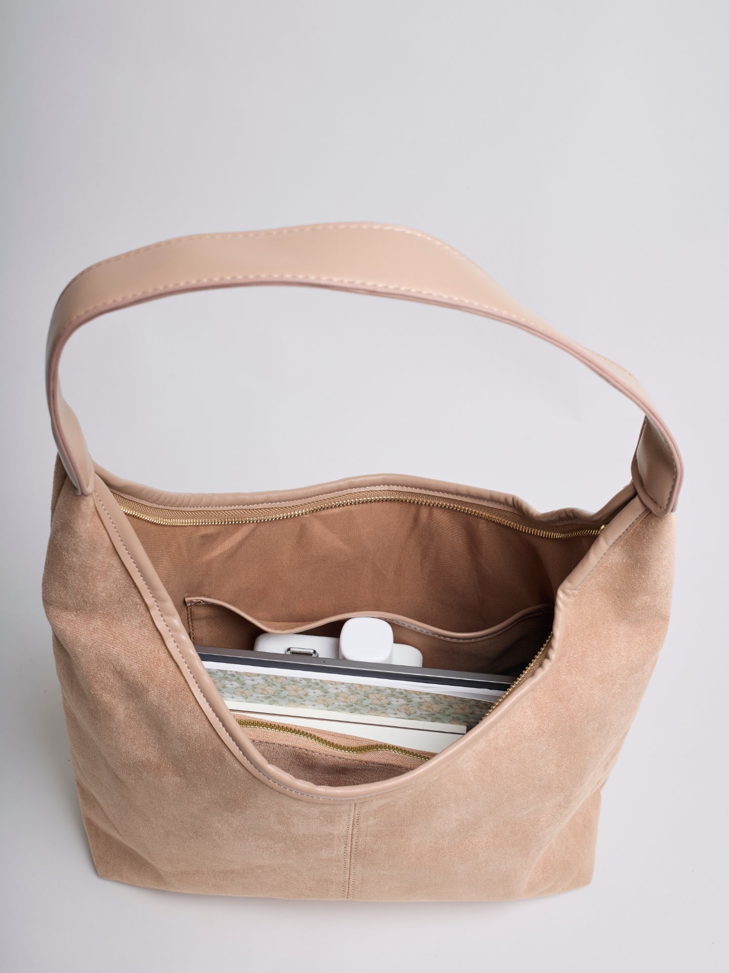 KAELIS | Bolso tote de cuero de ante
