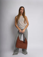 KAELIS | Bolso tote de cuero de ante