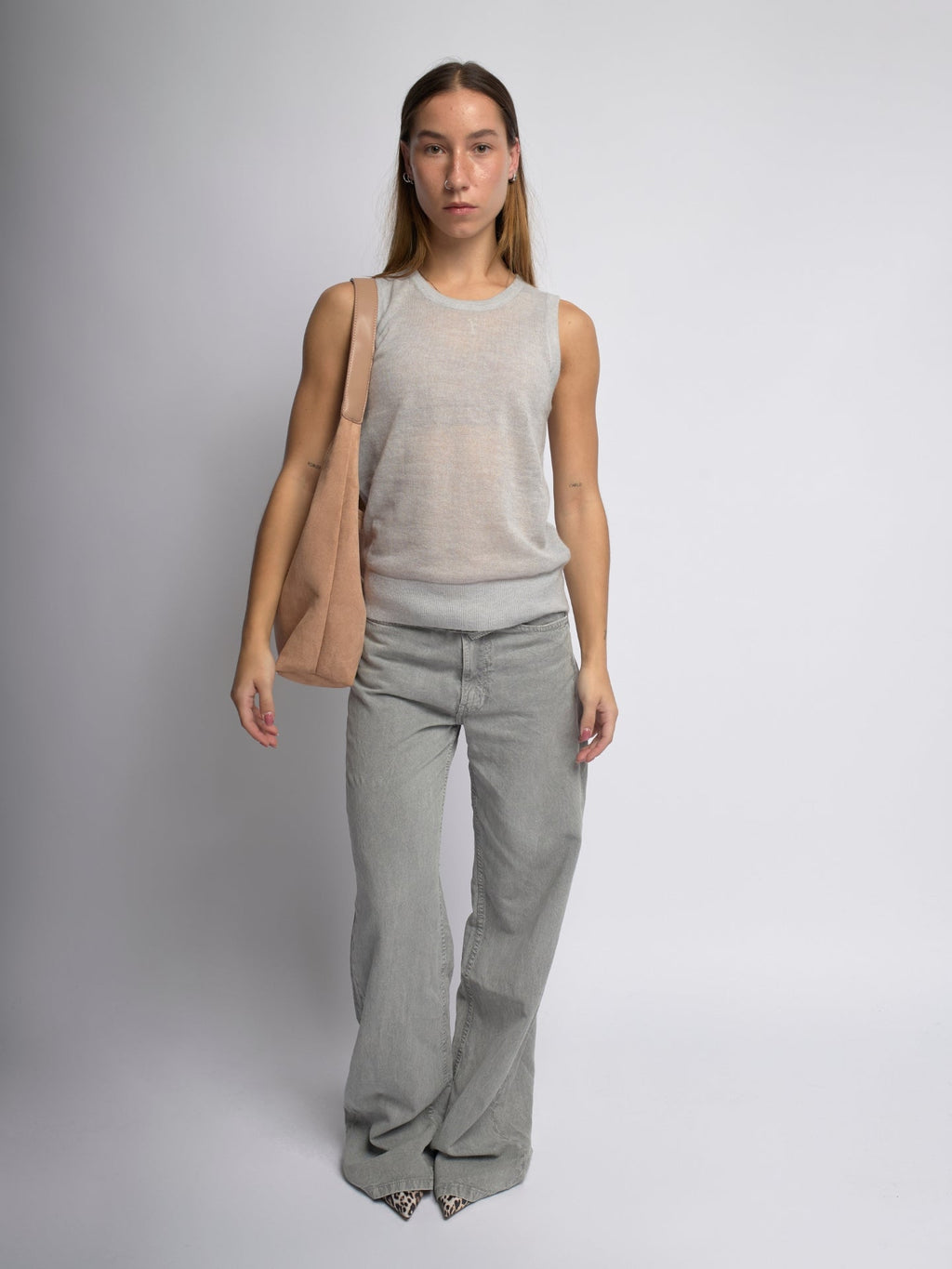 KAELIS | Bolso tote de cuero de ante