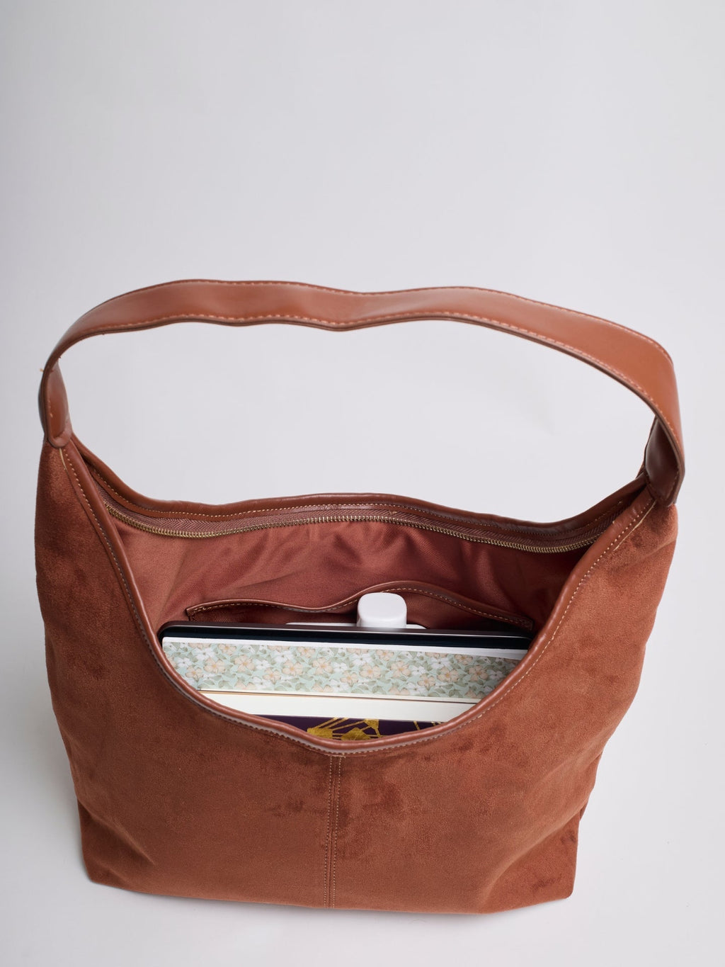KAELIS | Bolso tote de cuero de ante