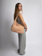 KAELIS | Bolso tote de cuero de ante