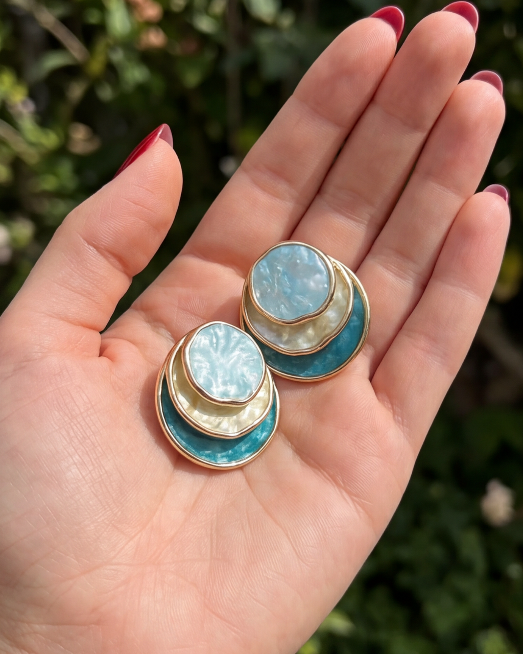 AZURIA | Pendientes Reflejo del Mar