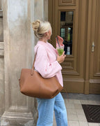 LUCIA | Jersey oversize de punto con cuello redondo