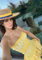 SOL | Vestido Corto Veraniego de Bordado Inglés