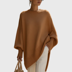 LIVIA | Jersey poncho oversize elegante y cálido