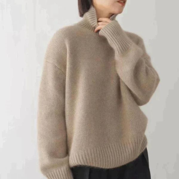 AURIA | Jersey de cuello alto cómodo y suave