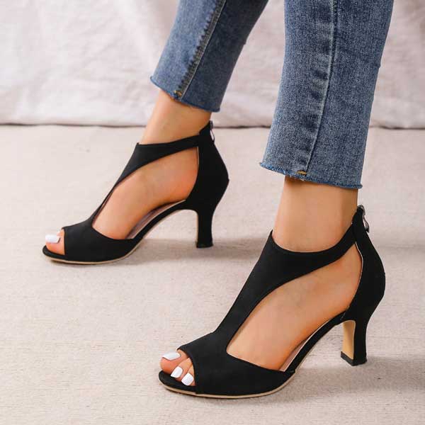 MALIA | Sandalias ortopédicas con tacón