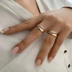 LUMINA | Anillo elegante con piedras brillantes (1+1 GRATIS)