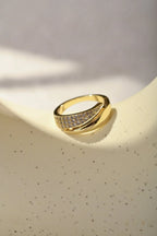 LUMINA | Anillo elegante con piedras brillantes (1+1 GRATIS)