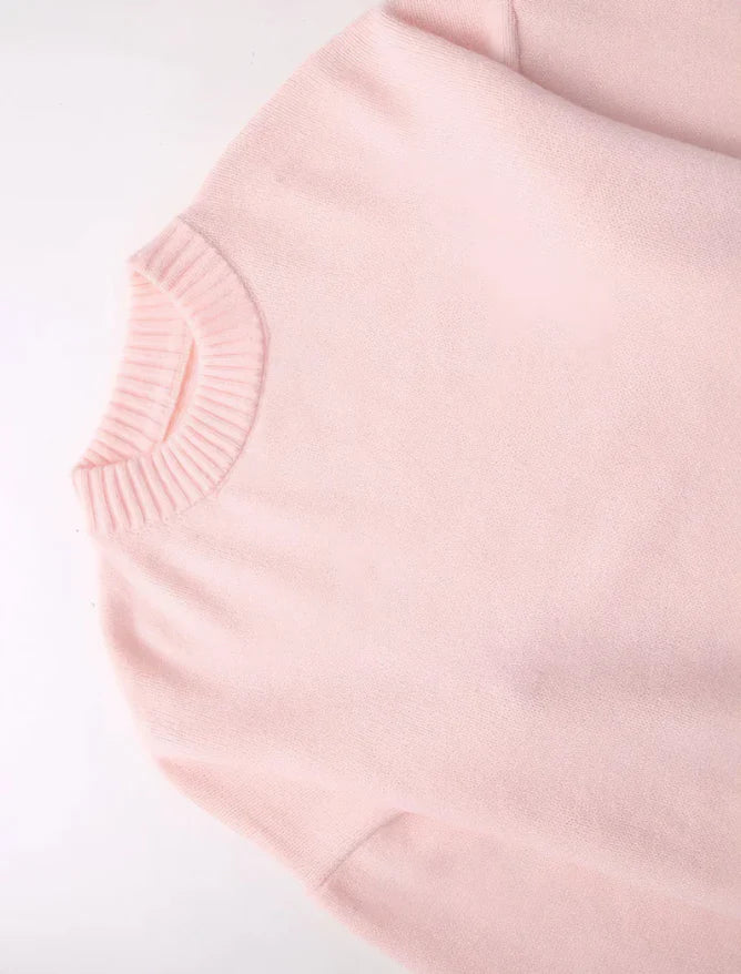 LUCIA | Jersey oversize de punto con cuello redondo