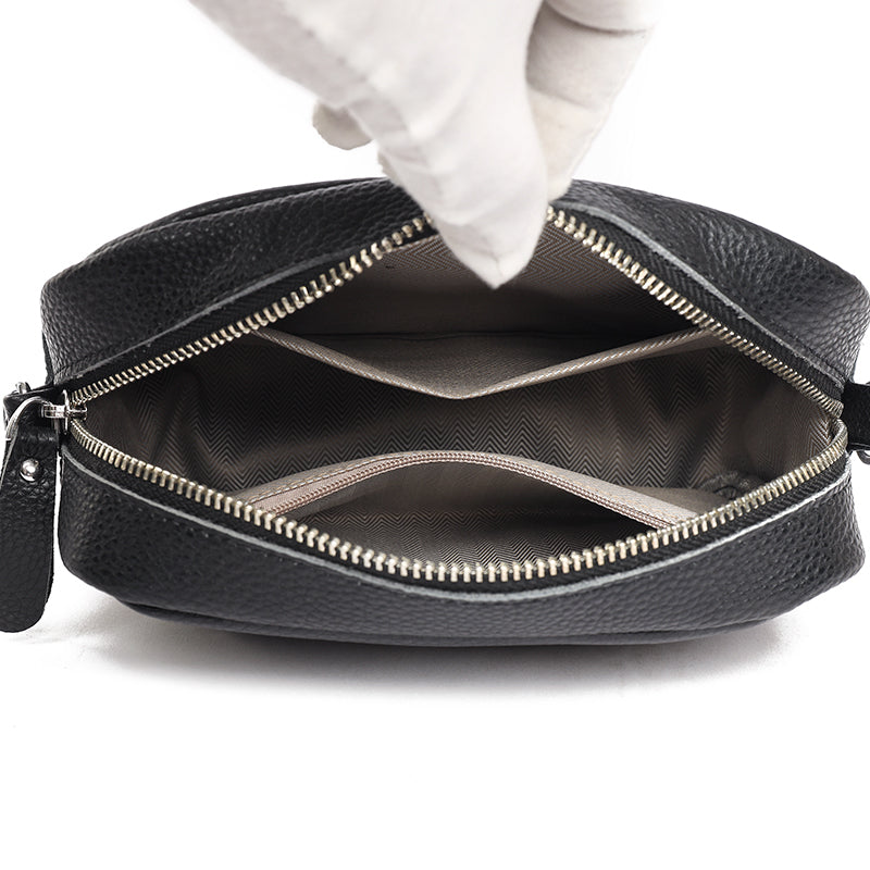 LINDA | Bolso bandolera de cuero para mujer