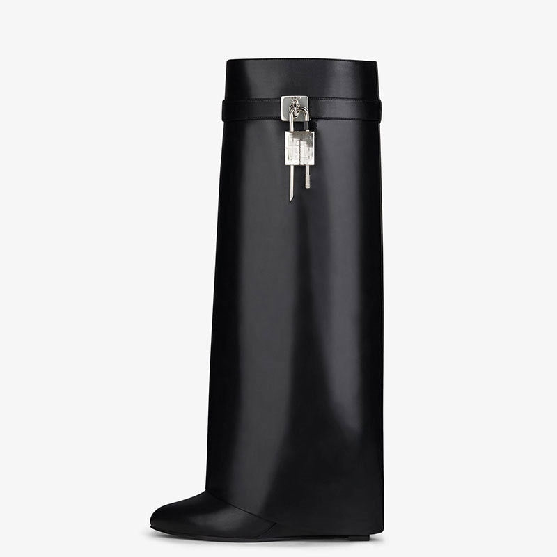 EMILY | Botas Altas Elegantes de Cuña Oculta