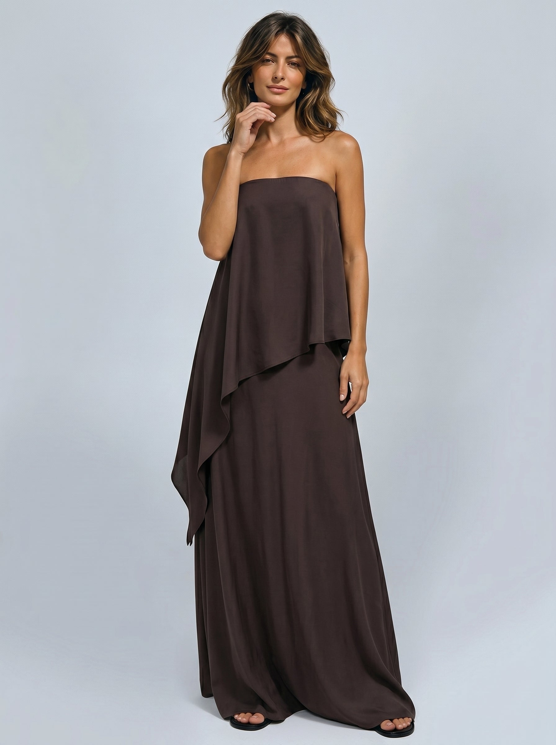 SONORA | Conjunto Elegante de Falda Fluida