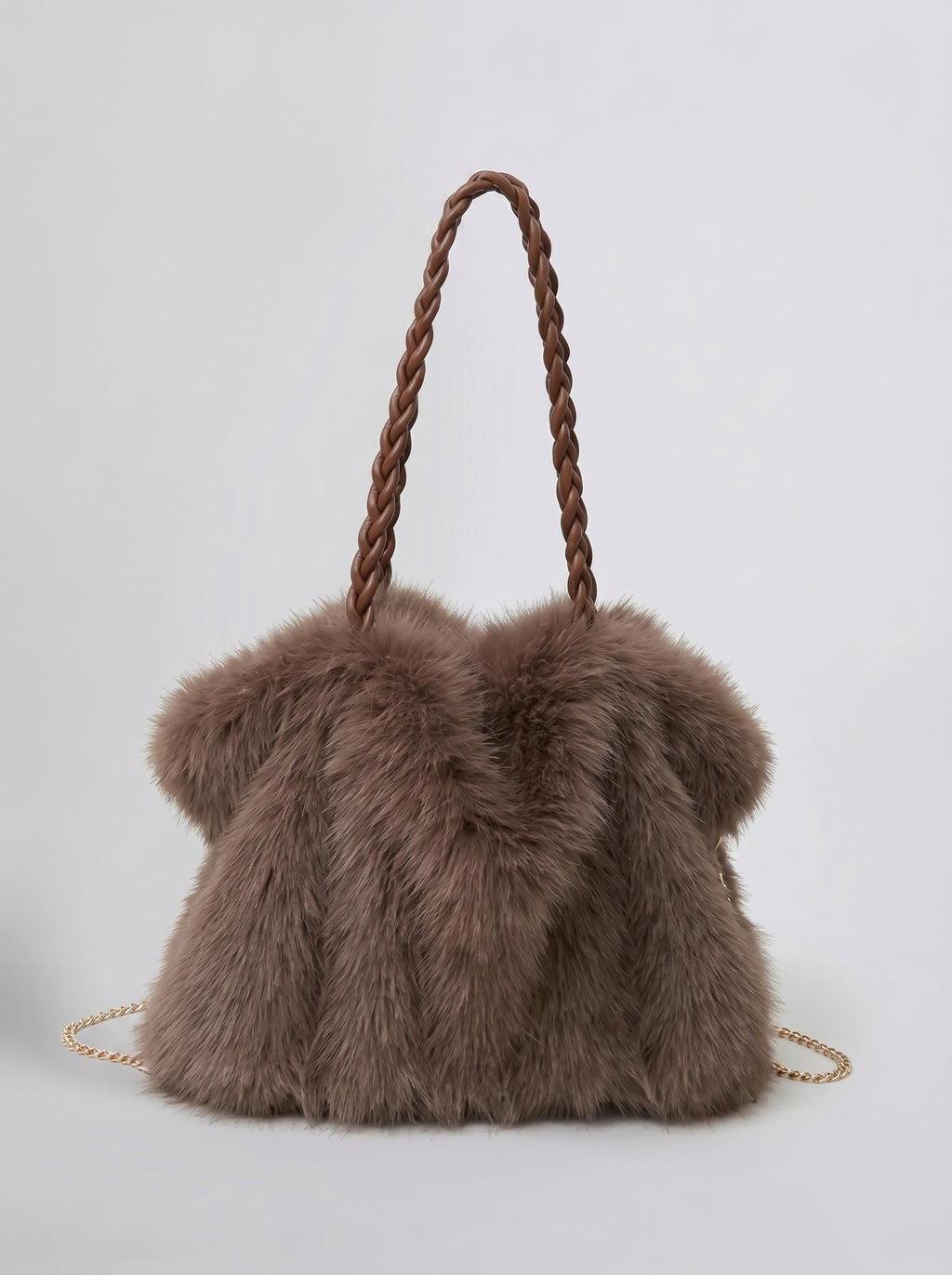 CARLOTA | Elegante bolso bandolera de felpa suave