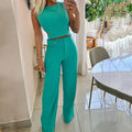 VARENA | Conjunto Elegante de Top y Pantalón
