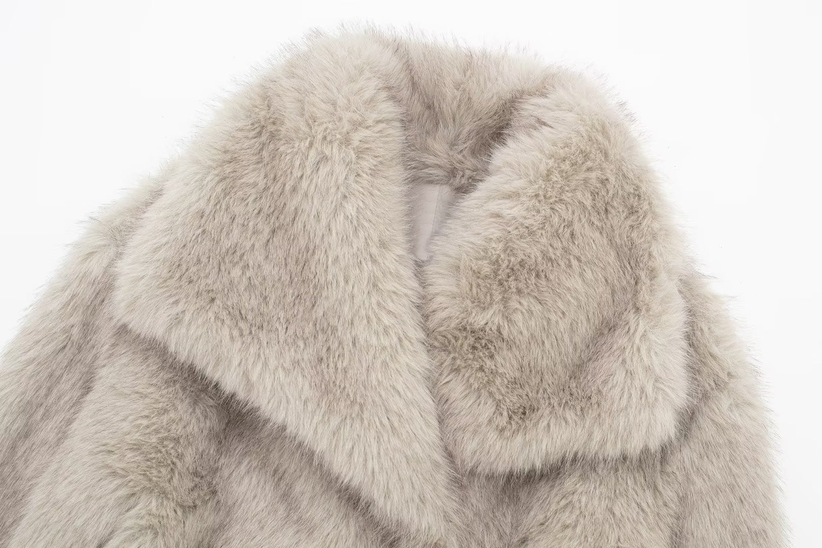 VICKY | Chaqueta de pelo sintético elegante y cálida