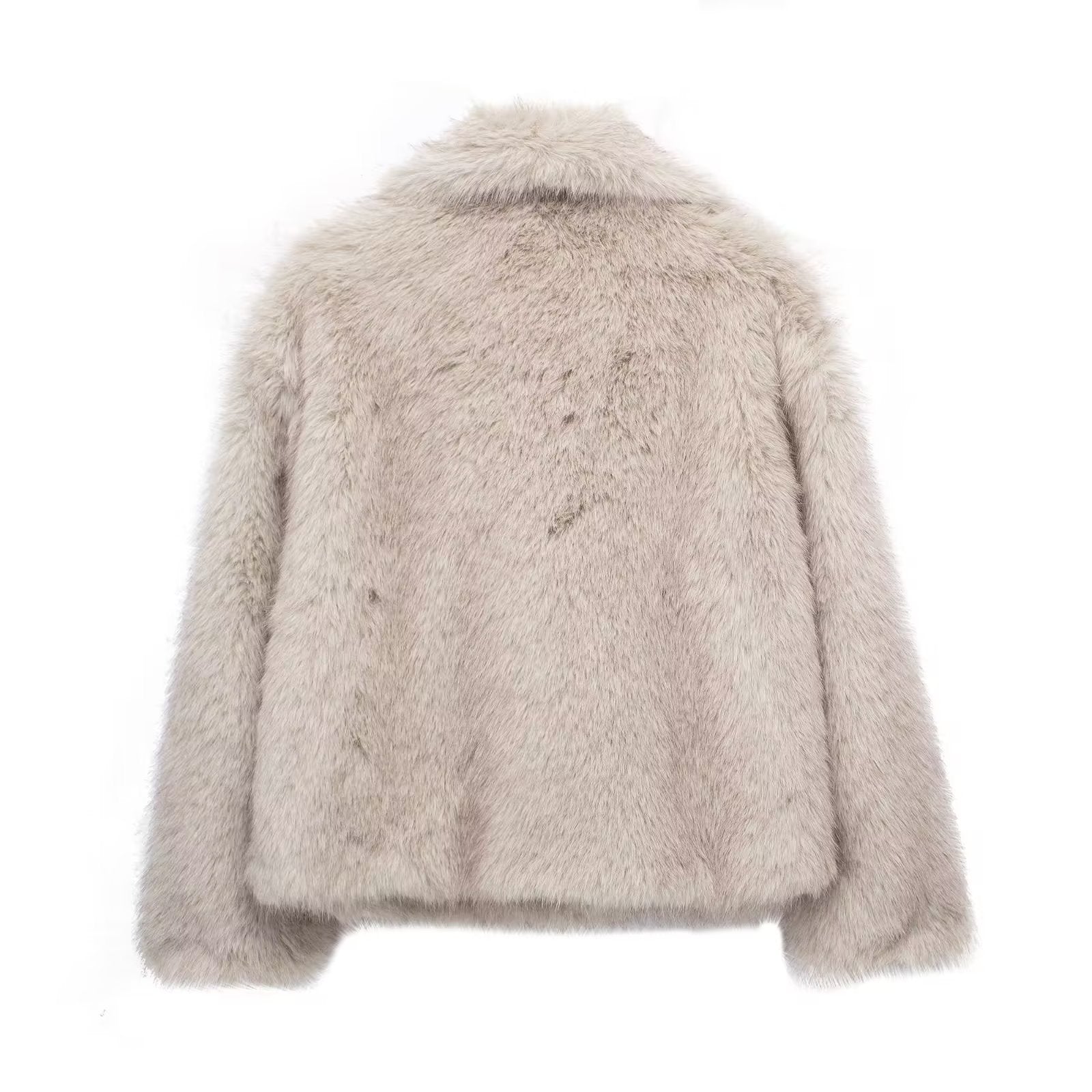 VICKY | Chaqueta de pelo sintético elegante y cálida