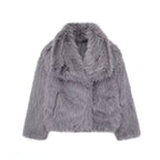 VICKY | Chaqueta de pelo sintético elegante y cálida