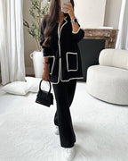 DALIA | Conjunto elegante de dos piezas con chaqueta y pantalón
