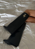 EMILY | Botas Altas Elegantes de Cuña Oculta