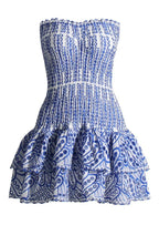 SOL | Vestido Corto Veraniego de Bordado Inglés