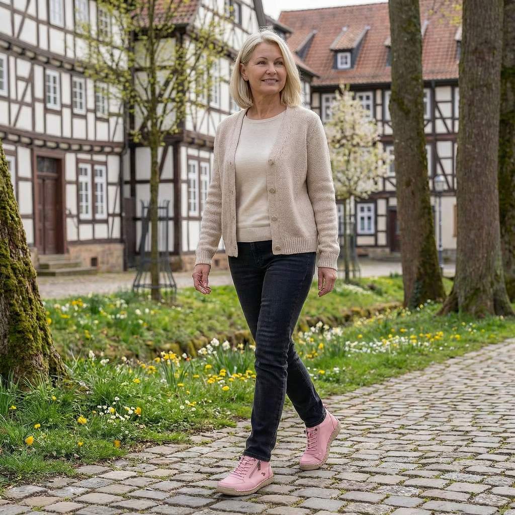 LOLA | Zapatillas ortopédicas con cremallera