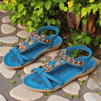 KAIRA | Sandalias gladiadoras decoradas