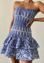 SOL | Vestido Corto Veraniego de Bordado Inglés