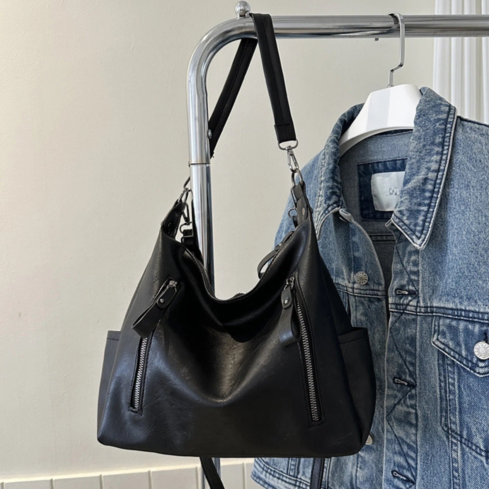 ZARELLE | Bolso bandolera de cuero elegante