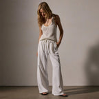 AZIRA | Pantalones de corte holgado y pierna ancha