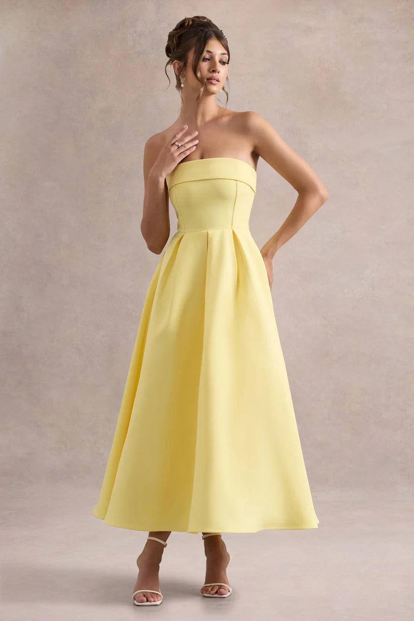 Evalya Vestido Bandeau
