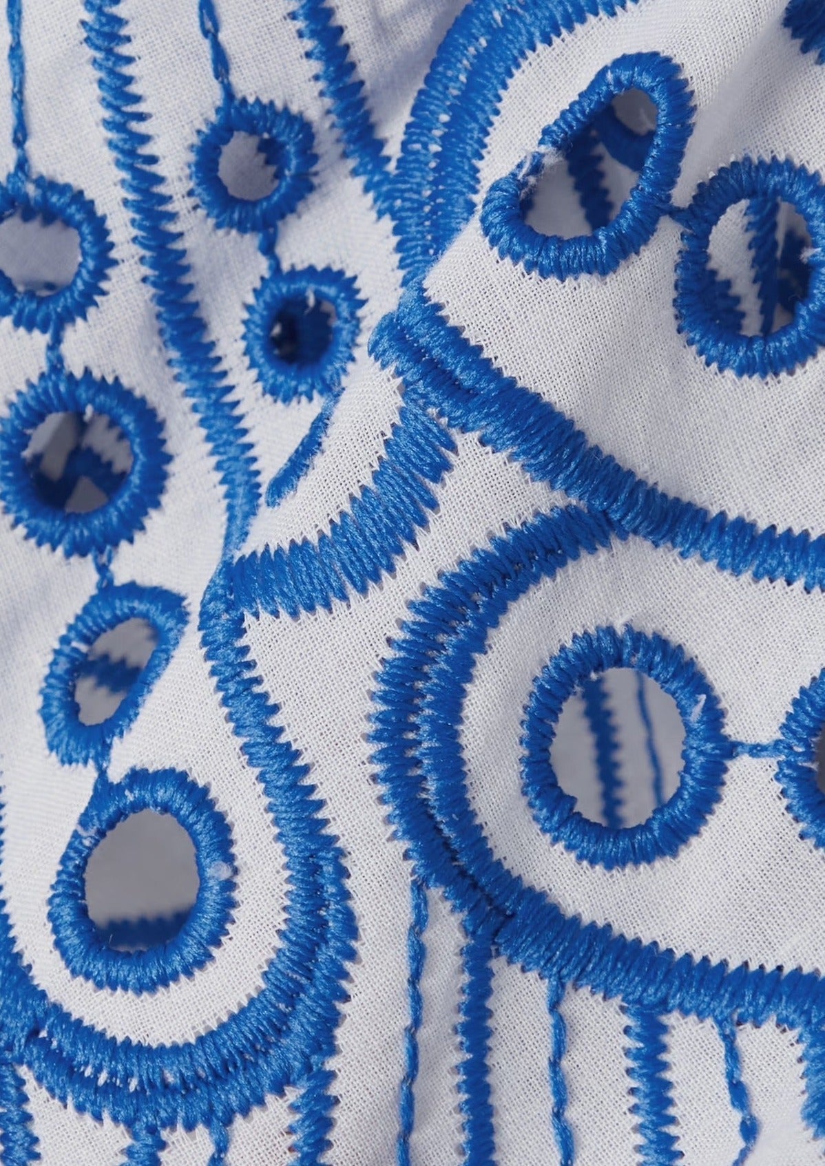 SOL | Vestido Corto Veraniego de Bordado Inglés